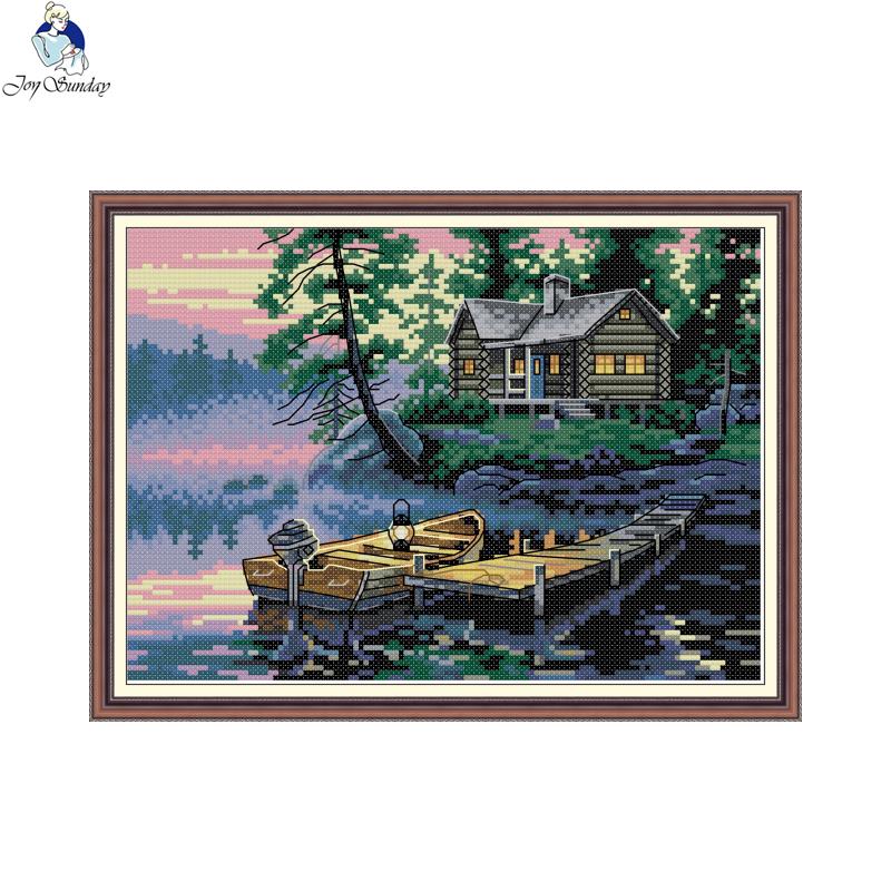 Embroidery X Pattern - Sevinç pazar sayılan çapraz dikiş kitleri