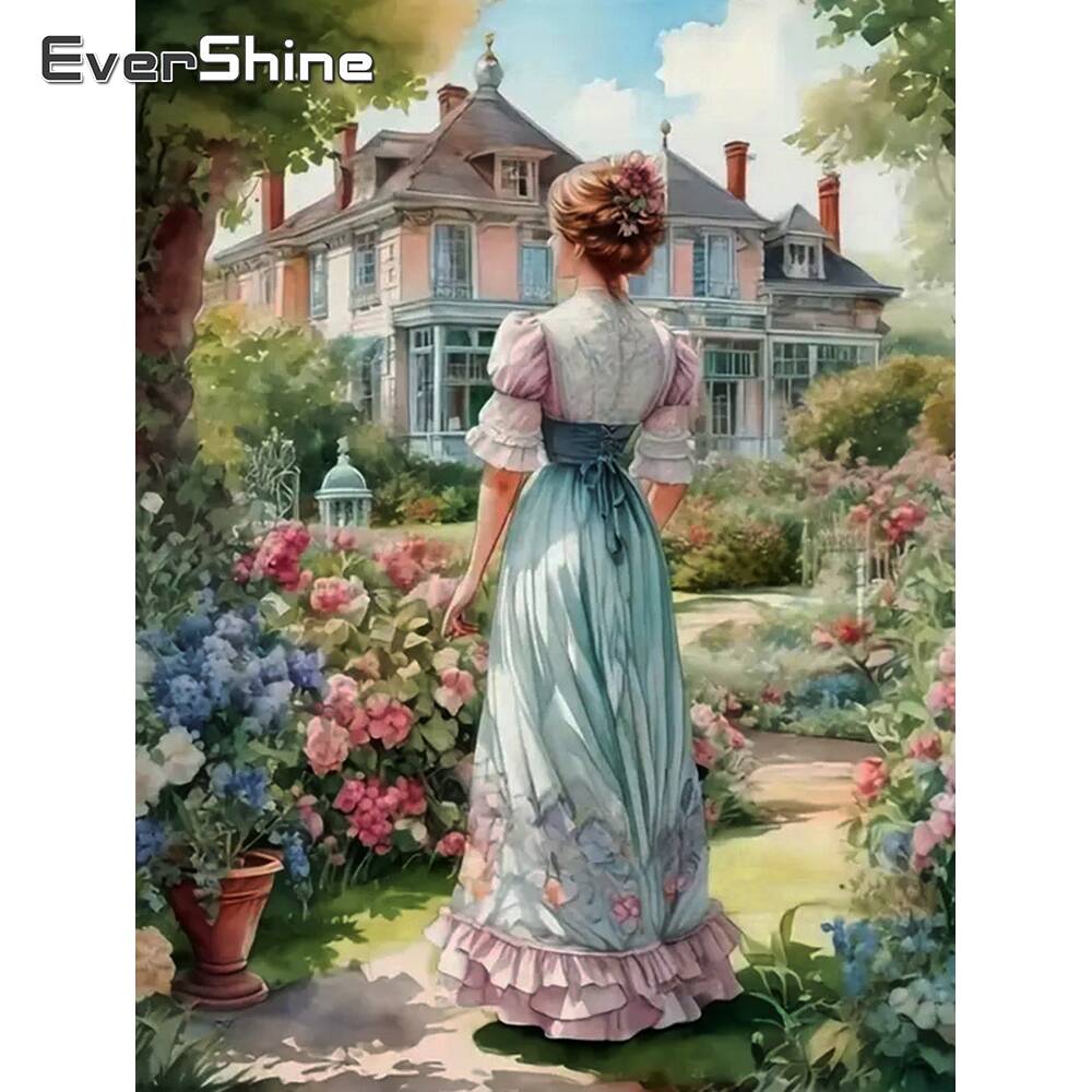 Embroidery Garden - Evershine Elmas Boyama Aşk Kalp Taş