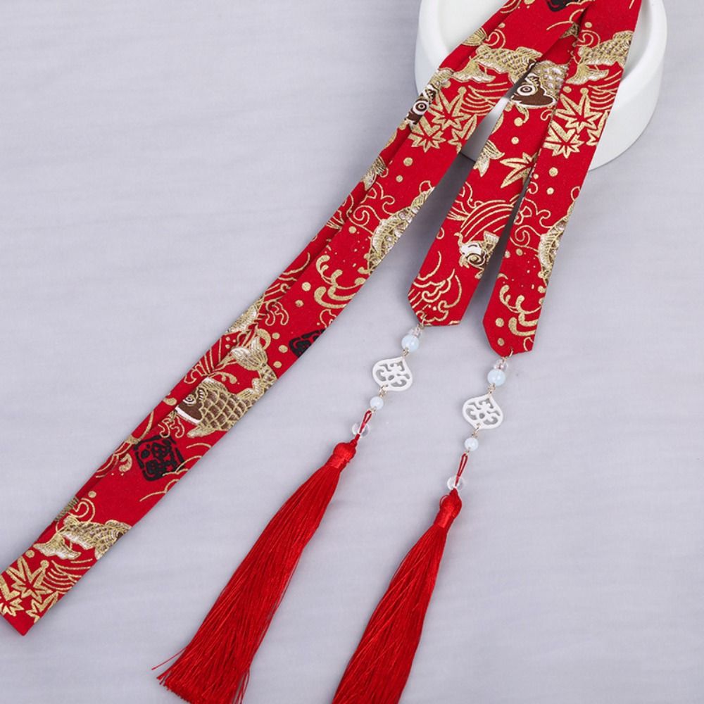 Embroidery Ribbon - Nakışlı Çin Tarzı Saç Bandı At