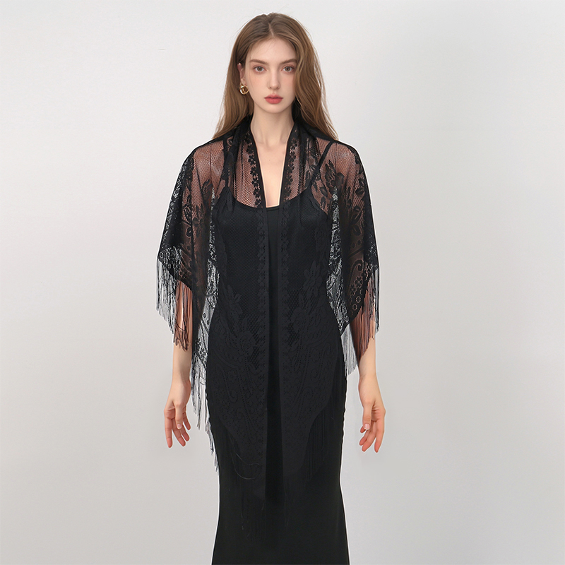 Yeni Nakış Dantel Eşarp Şal Çi - Embroidery Veil incelemesi ve fiyatı