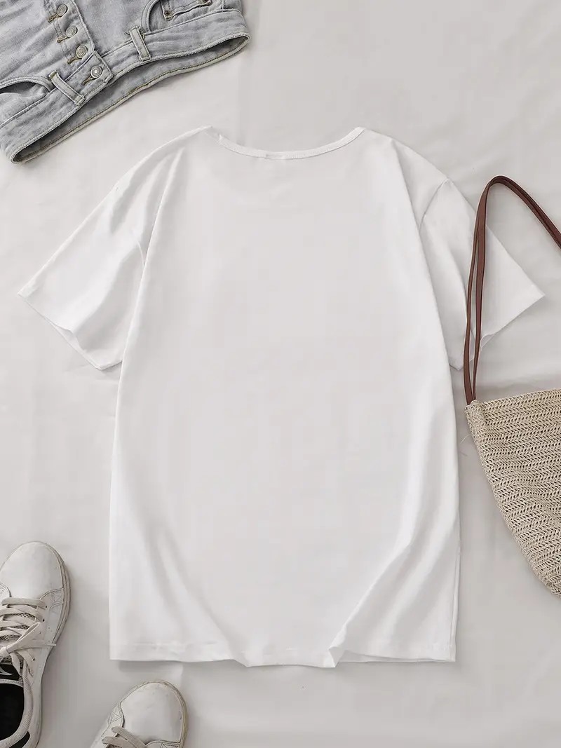 Harita T-Shirt Kadın Grafik Et - Embroidery Normal Map incelemesi ve fiyatı
