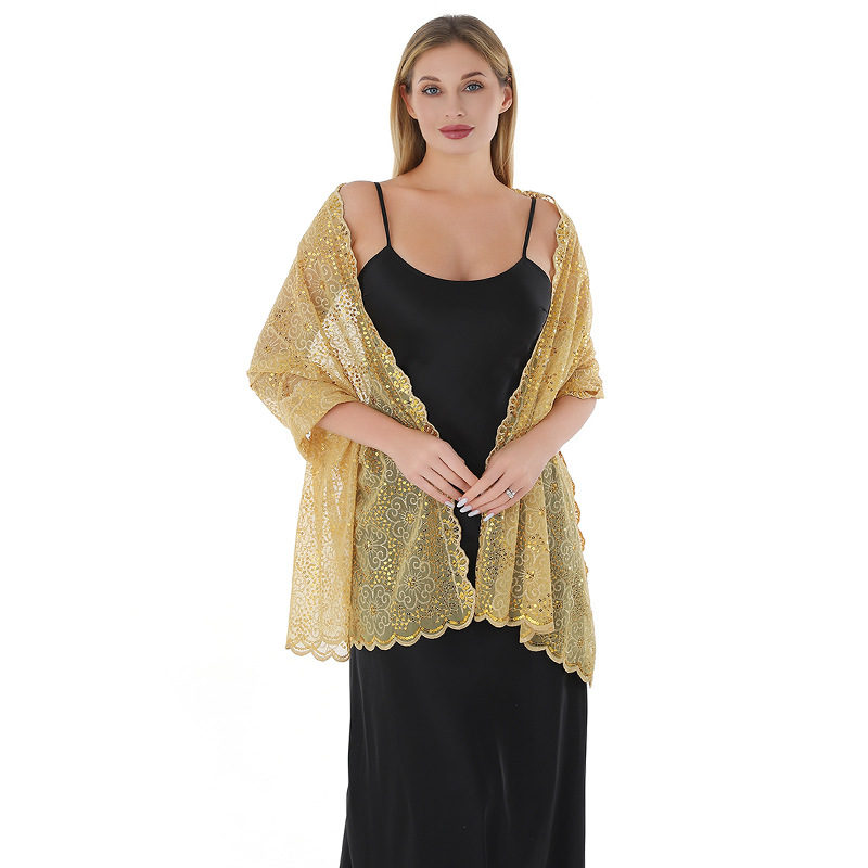 1920'ler Payetli Çiçek Nakışlı - Embroidery Shawl incelemesi ve fiyatı