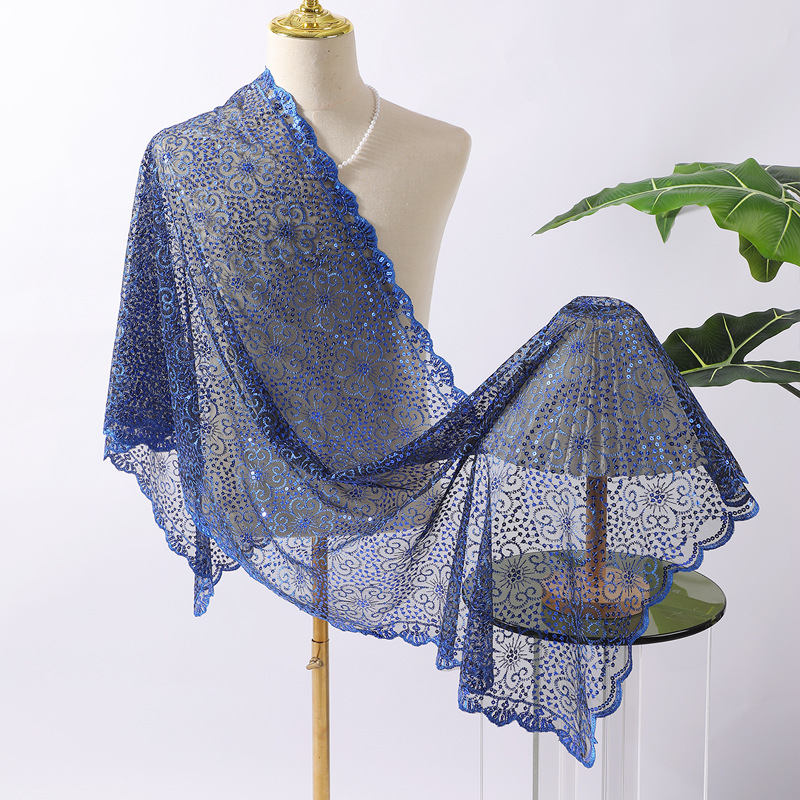 1920'ler Payetli Çiçek Nakışlı - Embroidery Shawl incelemesi ve fiyatı