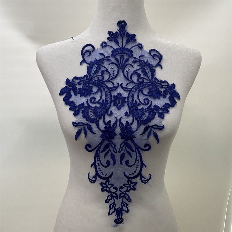 Çok Renkli Zarif Nakış Dantel  - Embroidery Veil incelemesi ve fiyatı