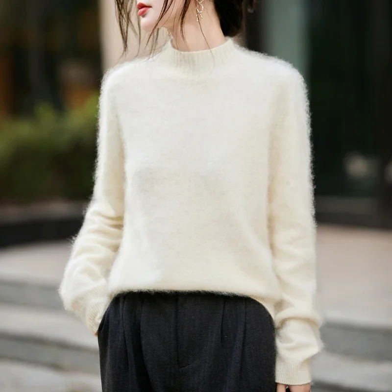 %100 Yün Kadın Kabarık Yüksek  - Embroidery Knit incelemesi ve fiyatı