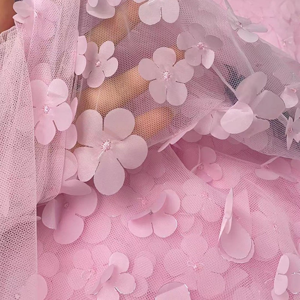 130cm Genişliğinde Renkli Çiçe - Embroidery Veil incelemesi ve fiyatı