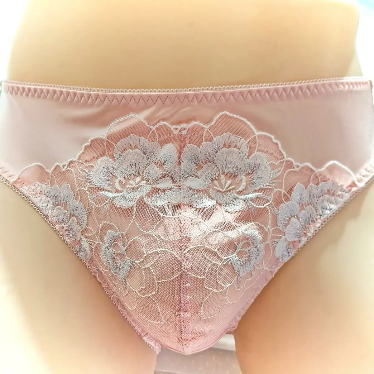 Erkek Dantel İşlemeli Pembe Kü - Embroidery Knit incelemesi ve fiyatı