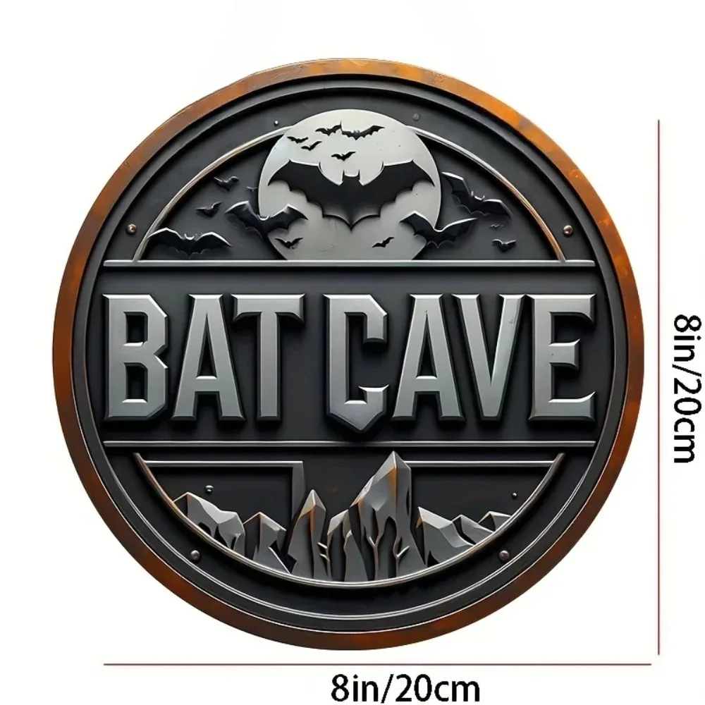 Vintage Batcave Metal Tabelası - Embroidery Garden incelemesi ve fiyatı