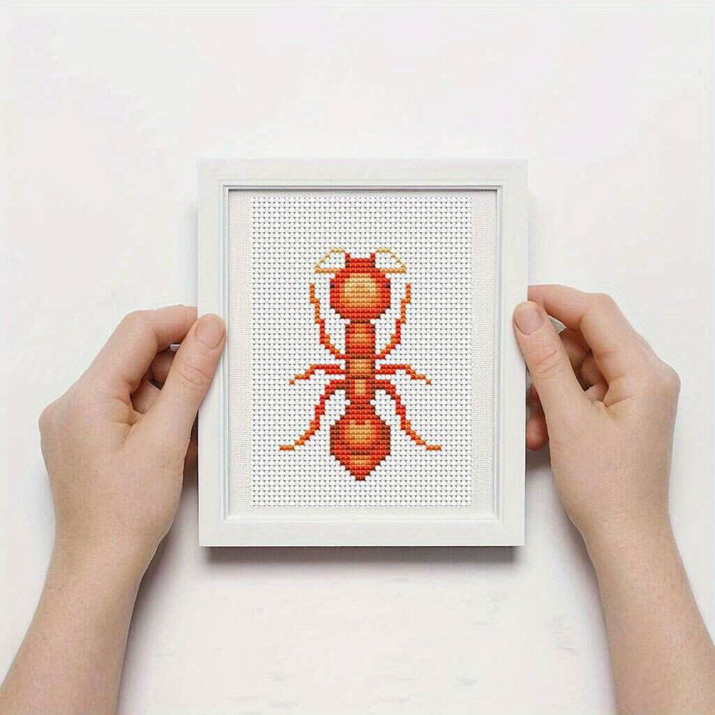 8 adet böcek çapraz dikiş nakı - Embroidery X Pattern incelemesi ve fiyatı