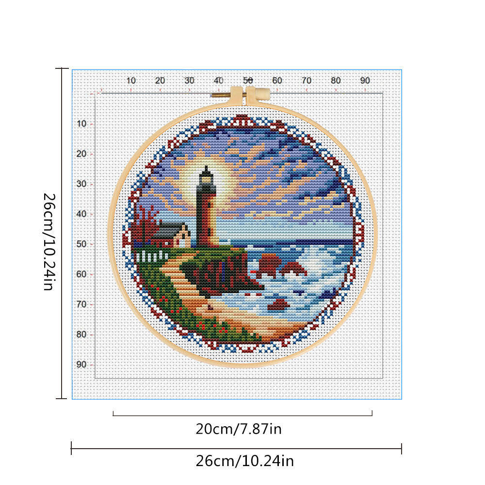 Çapraz Dikiş Deniz Feneri Çemb - Embroidery X Pattern incelemesi ve fiyatı