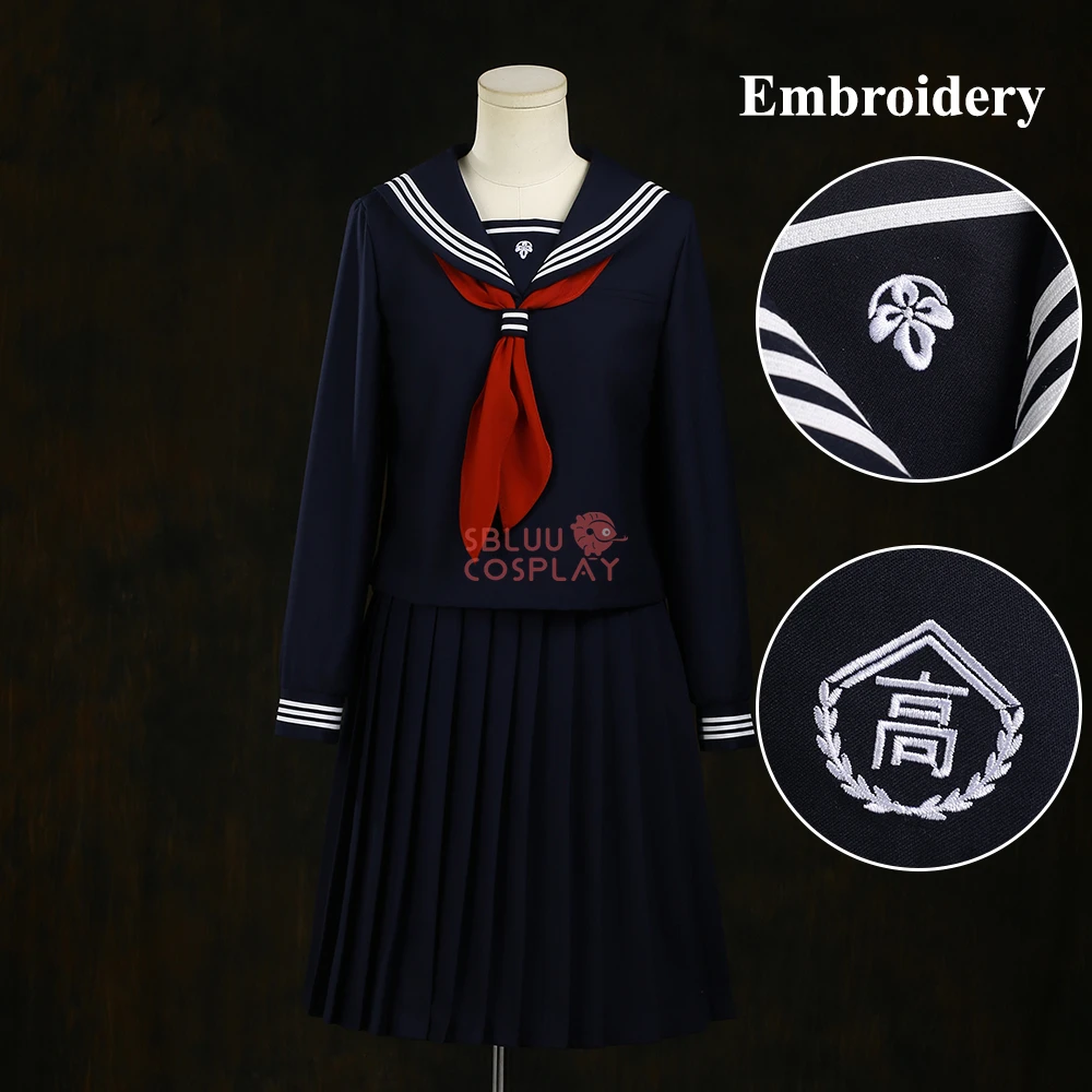 SBluuCosplay Shimizu Hinako Co - Embroidery Uniforms incelemesi ve fiyatı