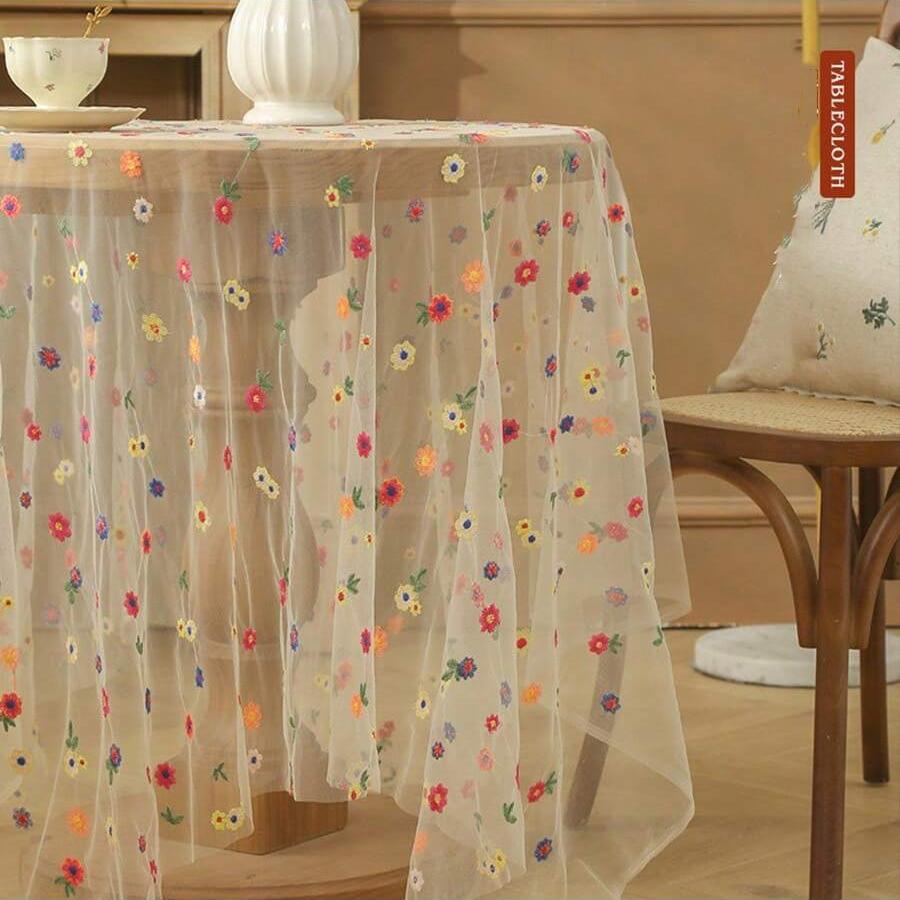Şık Renkli İşlemeli Çiçek Dese - Embroidery Xmas incelemesi ve fiyatı