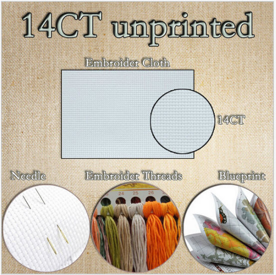 İğne işi, nakış, DIY 16CT 14CT - Embroidery X Pattern incelemesi ve fiyatı
