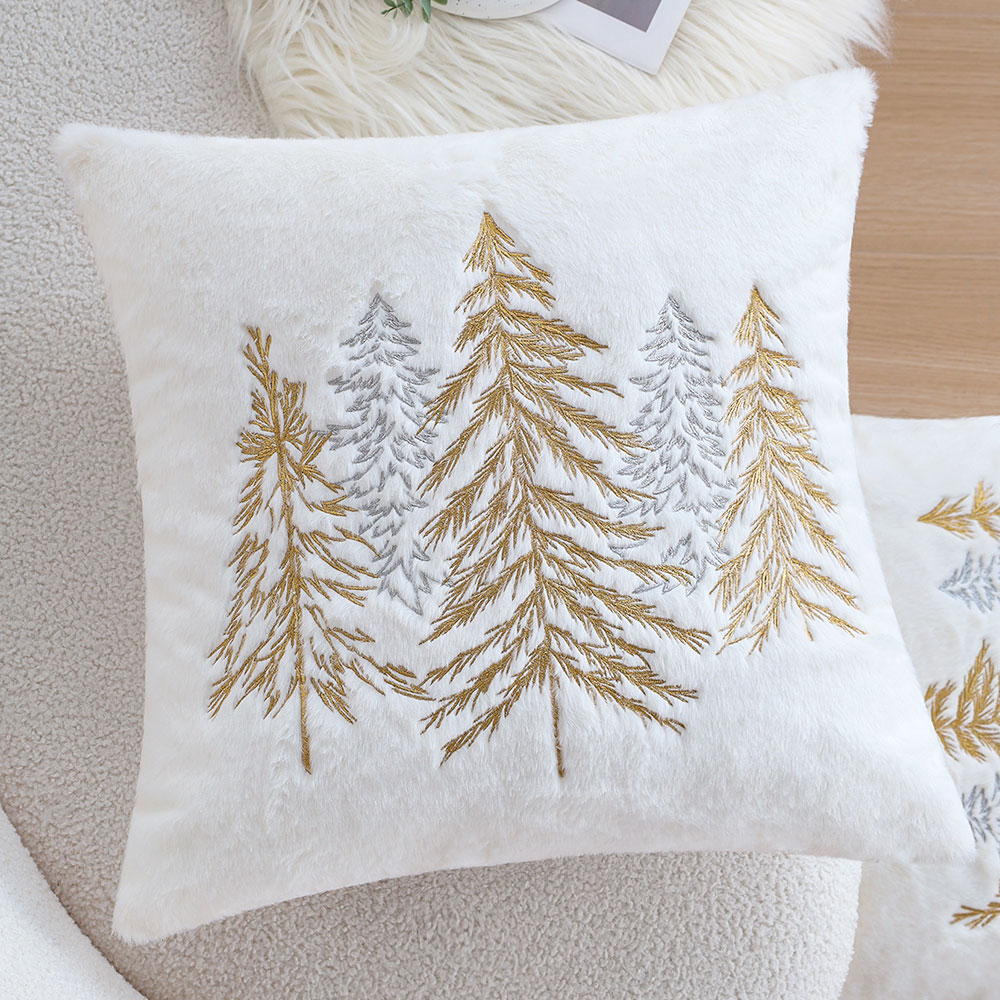Noel Sahte Tavşan Kürk Yastık  - Embroidery Xmas incelemesi ve fiyatı