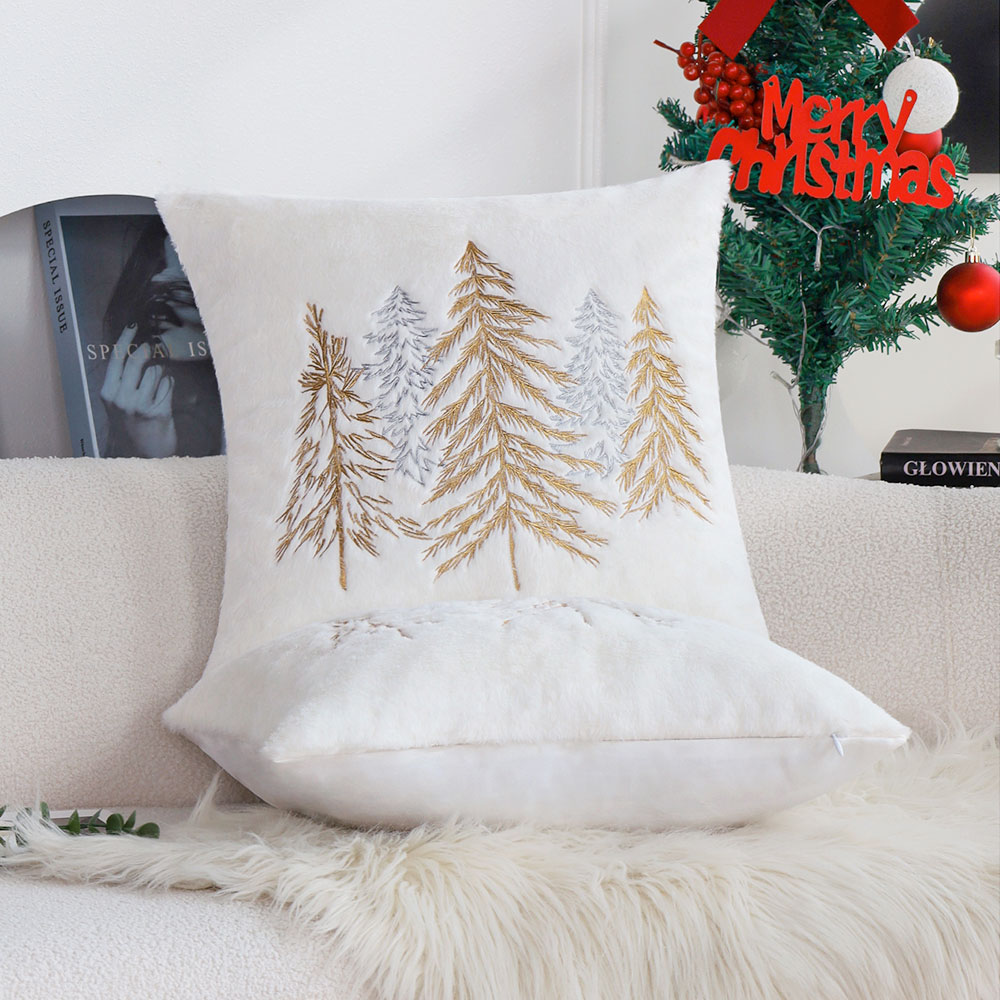 Noel Sahte Tavşan Kürk Yastık  - Embroidery Xmas incelemesi ve fiyatı