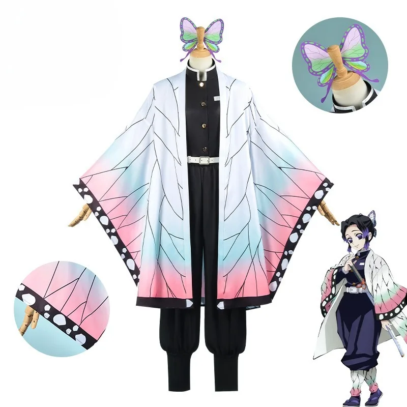 Anime Kochou Shinobu Cosplay K - Embroidery Uniforms incelemesi ve fiyatı