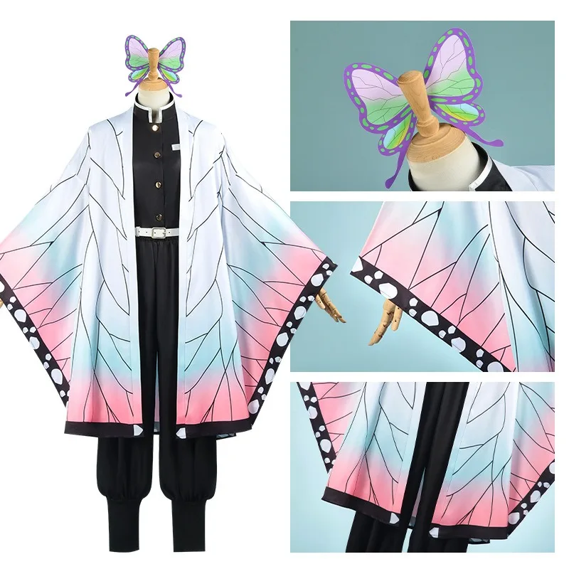 Anime Kochou Shinobu Cosplay K - Embroidery Uniforms incelemesi ve fiyatı