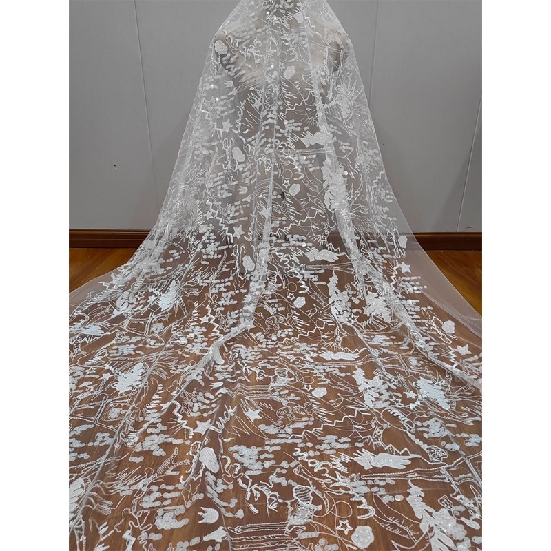 Yeni Zarif ve Yumuşak Çıkartma - Embroidery Veil incelemesi ve fiyatı