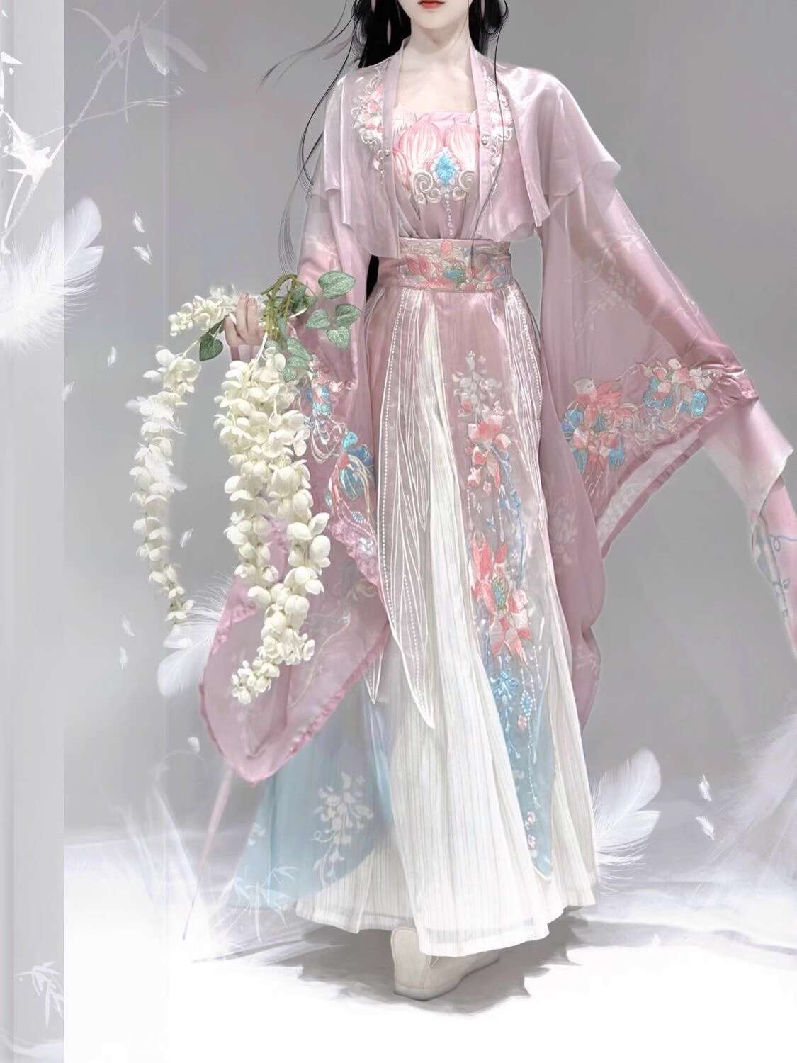 Yeni Hanfu Wei Jinfeng Ağır Sa - Embroidery Knit incelemesi ve fiyatı